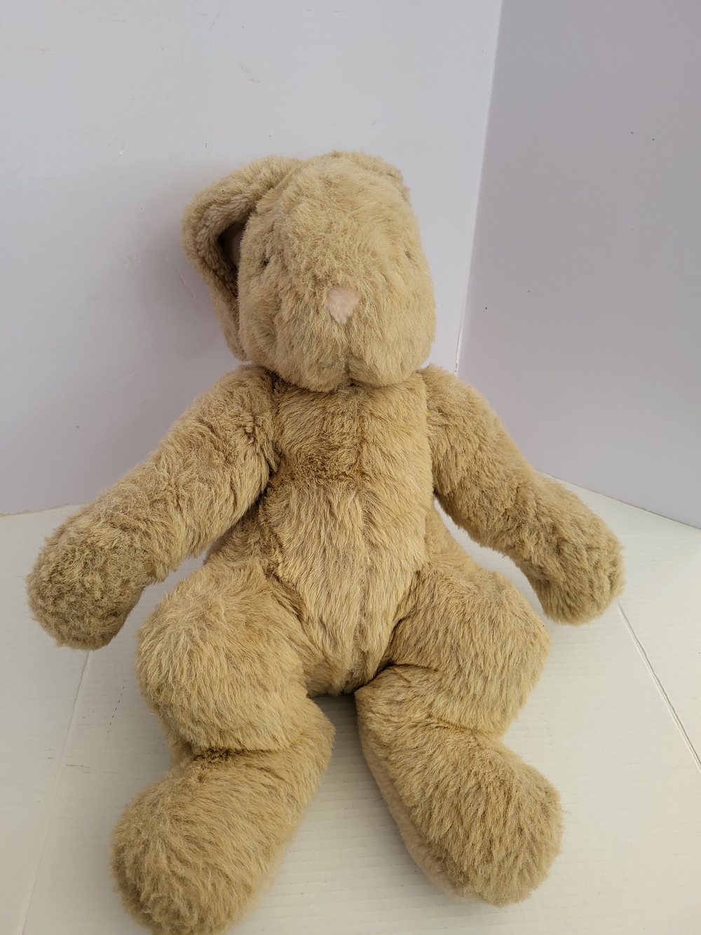 Vintage 1980 Dakin Plush Floppy Ears Bunny Beige